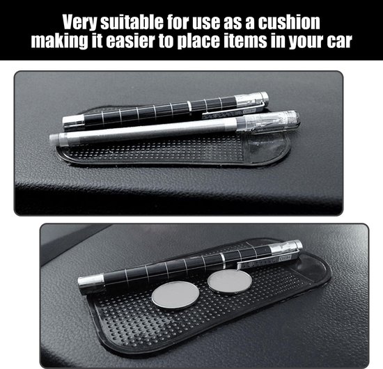 10 stuks autokabletten, kleverige anti-slip pads, binnenruimtes voor auto's en mobiele telefoons, ornamenten en knoppen. — afbeelding 4