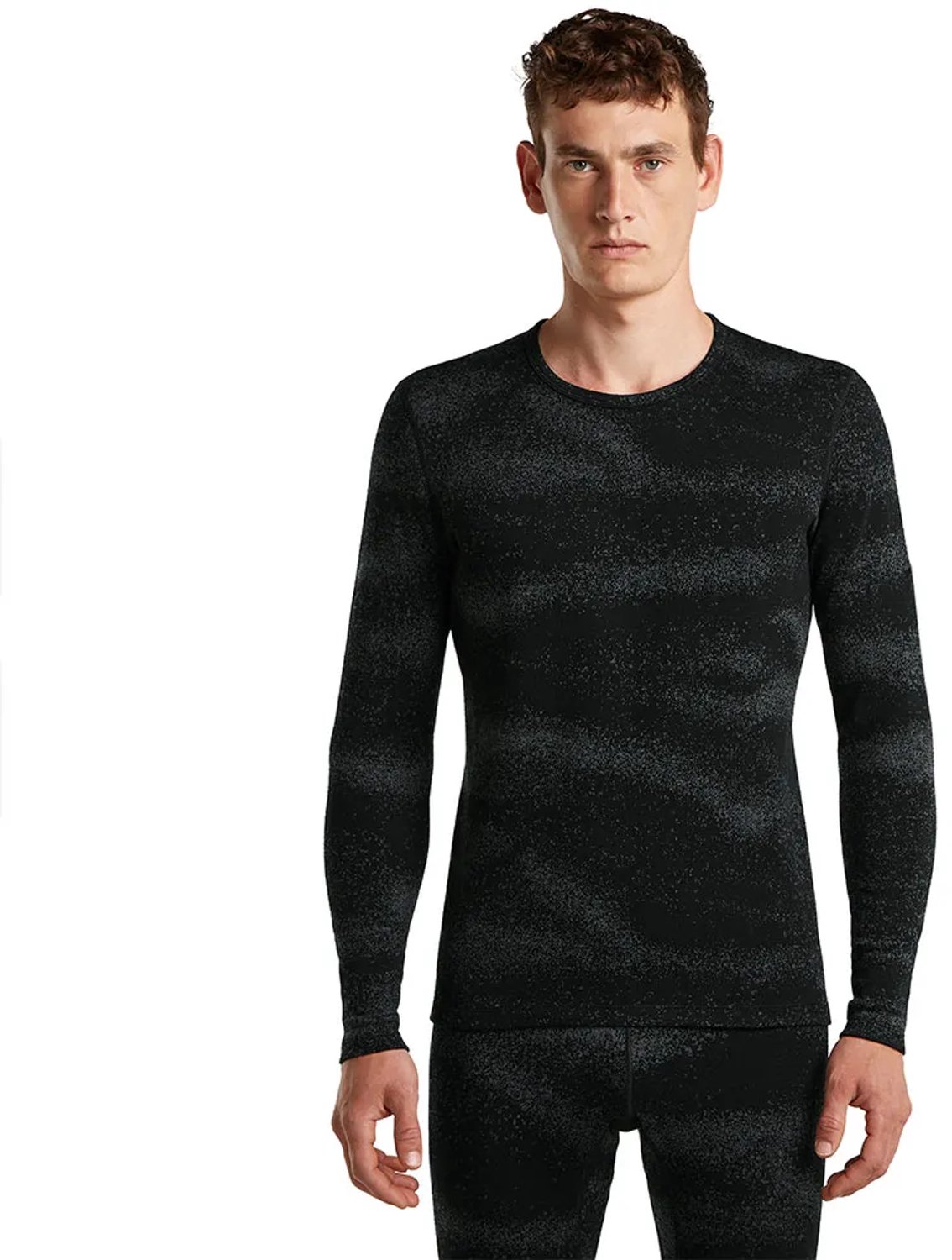 Icebreaker 260 Tech Vertex T-shirt Met Lange Mouwen Man Zwart