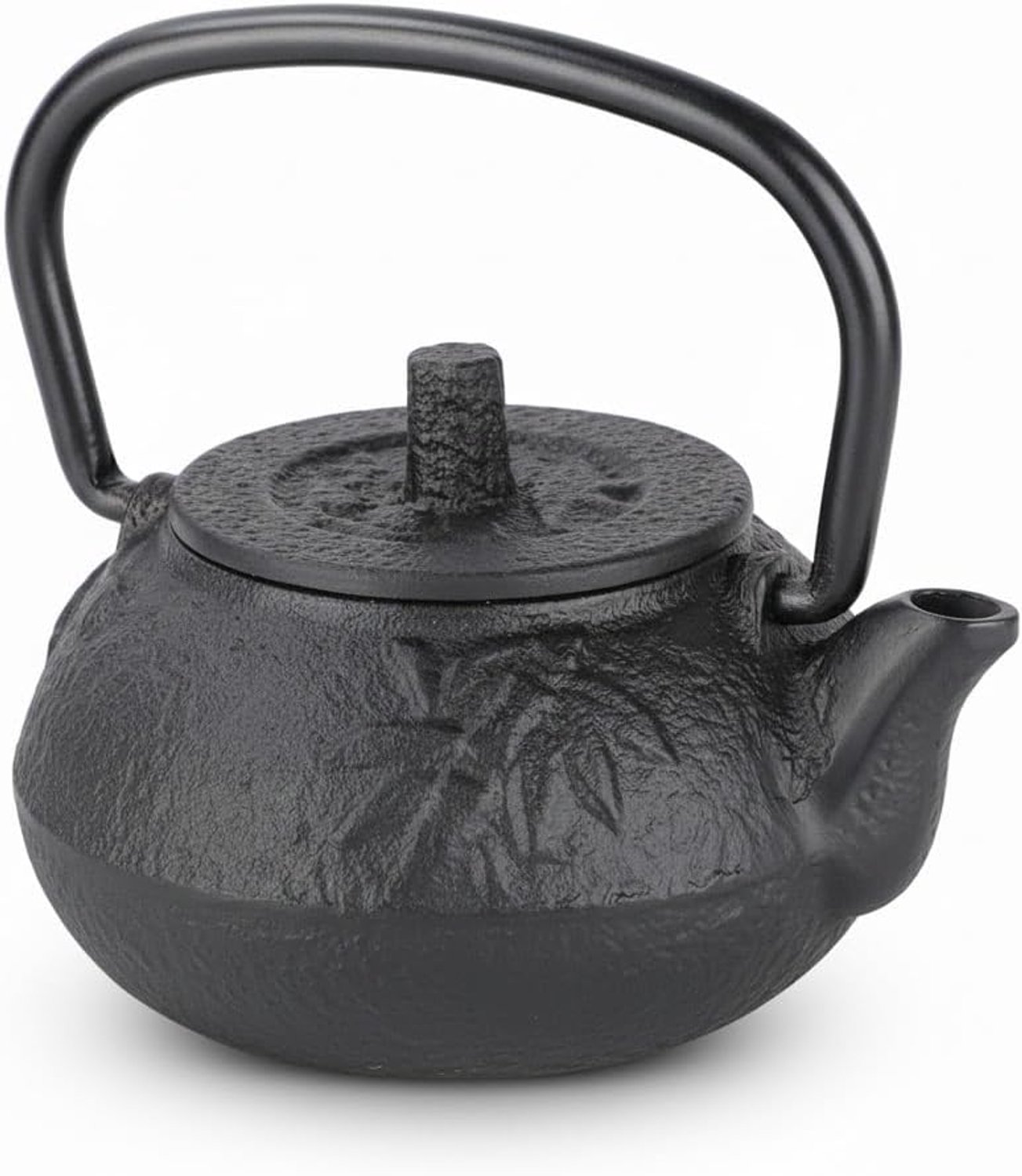 Mini gietijzeren theepot, 50 ml Tetsubin-waterkoker in Japanse stijl met koperen handvat voor enkele portie thee, klein theeservies theeservies voor decoratie en brouwen
