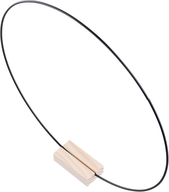 10 stuks 30 cm metalen ringen om te knutselen, decoratie met voet, zwarte decoratieve ringen om op te hangen voor doe-het-zelf bloemen, knutselen, handwerk, bruiloftskransdecoratie — afbeelding 5