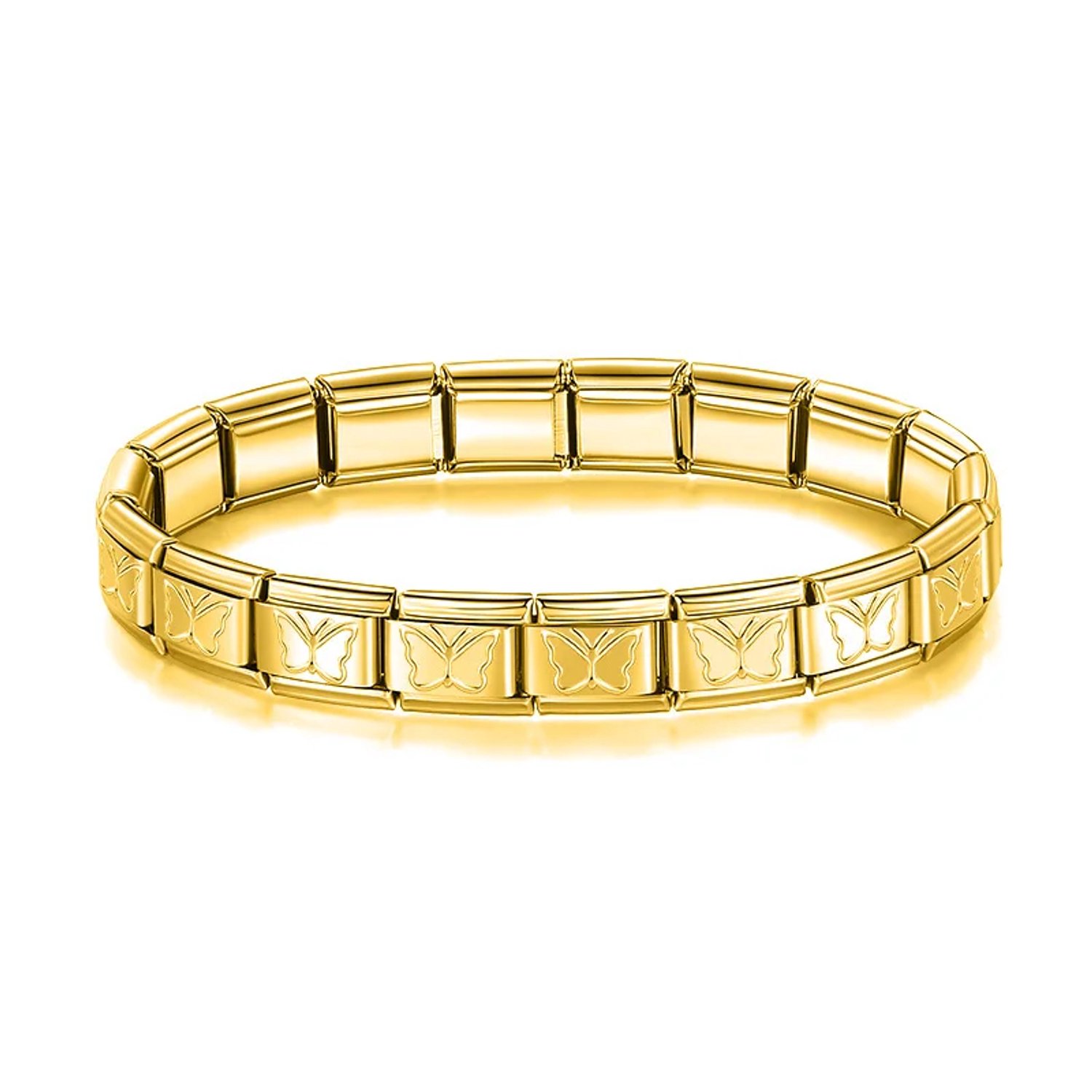 Armband Vlinder goud