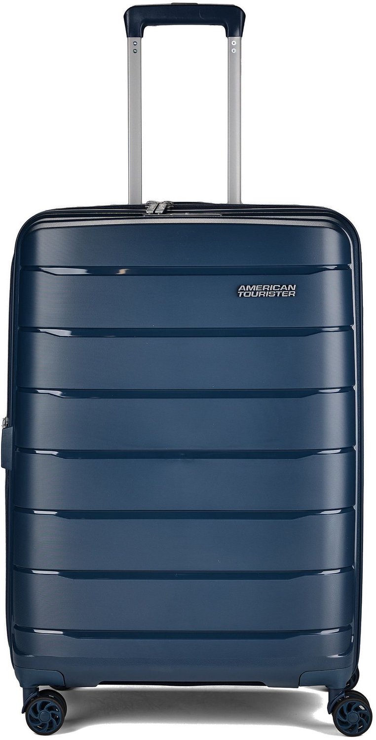 American Tourister trolley Summer Pop Spinner 66 / 24 EXP TSA Trolley Navy Blue donkerblauw