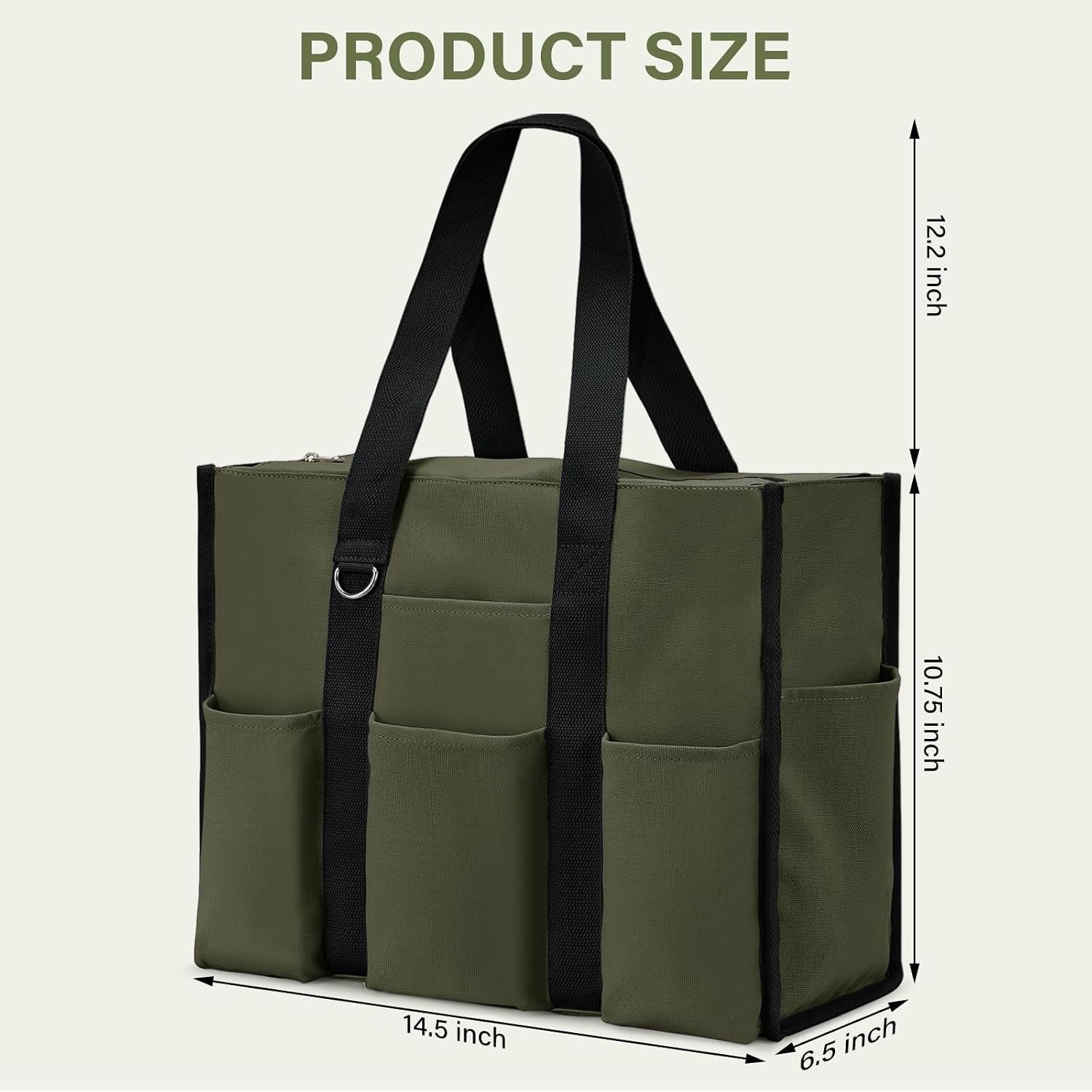 Grote Mesh Strandtas voor Dames, Ideaal voor Strand, Reizen en Winkelen met Rits en Schouderband
