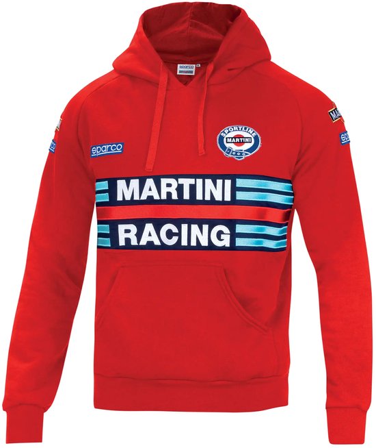 Sparco Hoodie Replica Martini Racing - Rood - Maat XXXL van Sparco — afbeelding 2