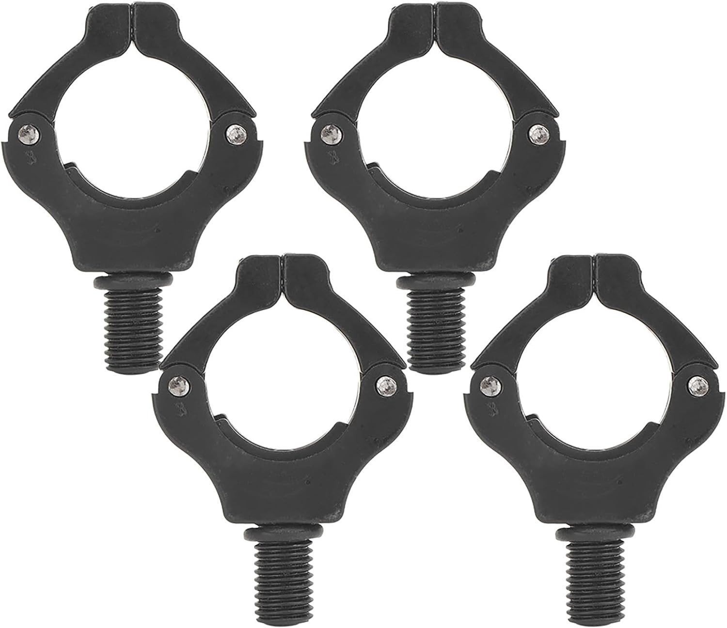 Verstelbare Magnetische Steun voor Vissershengels - 4 Stuks, Automatische Aanpassing, Luminous Groene en Zwarte Kleur, Ideaal voor Vissen en Hengelsport Accessoires