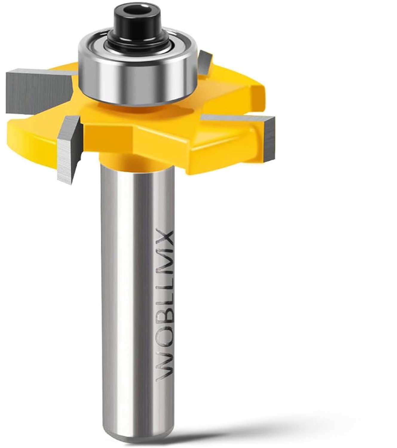 8mm Shank Disc Cutter, L4mm 4 Tooth Carbide Blade Cutter Durable and Sharp for Woodworking Tools Bit - ShopVlot