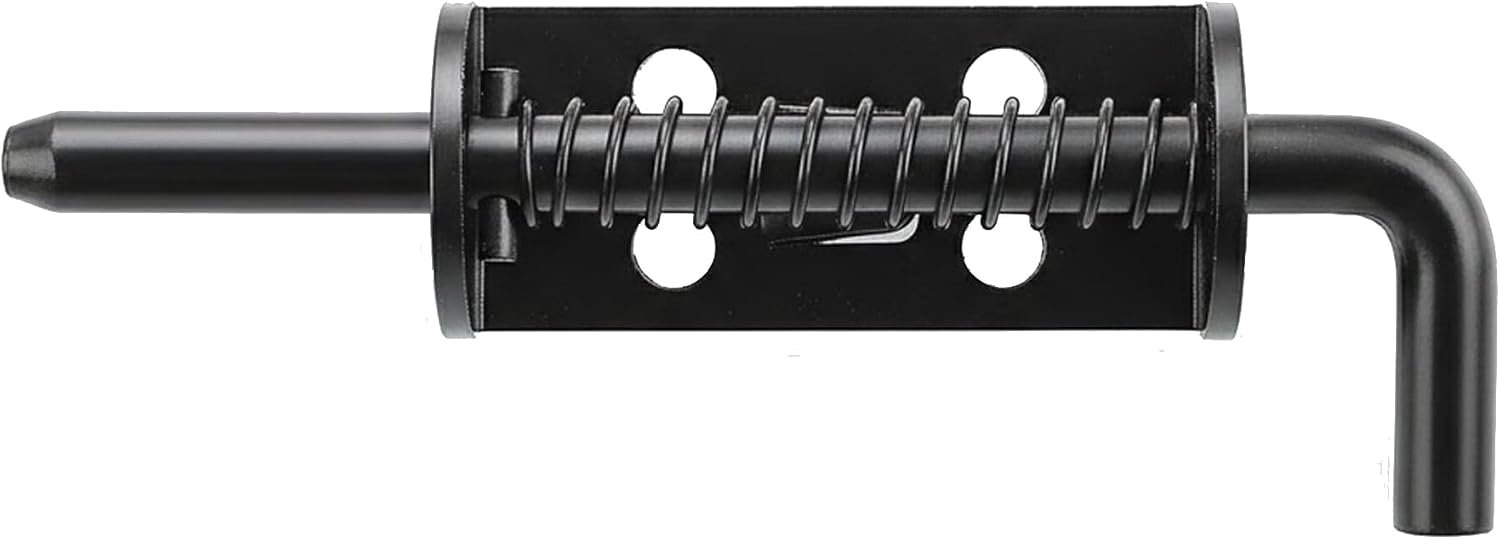 Mooche Spring latch, door latch, door lock, quick release pins, spring loaded door latch, suitable for doors, barn - ShopVlot