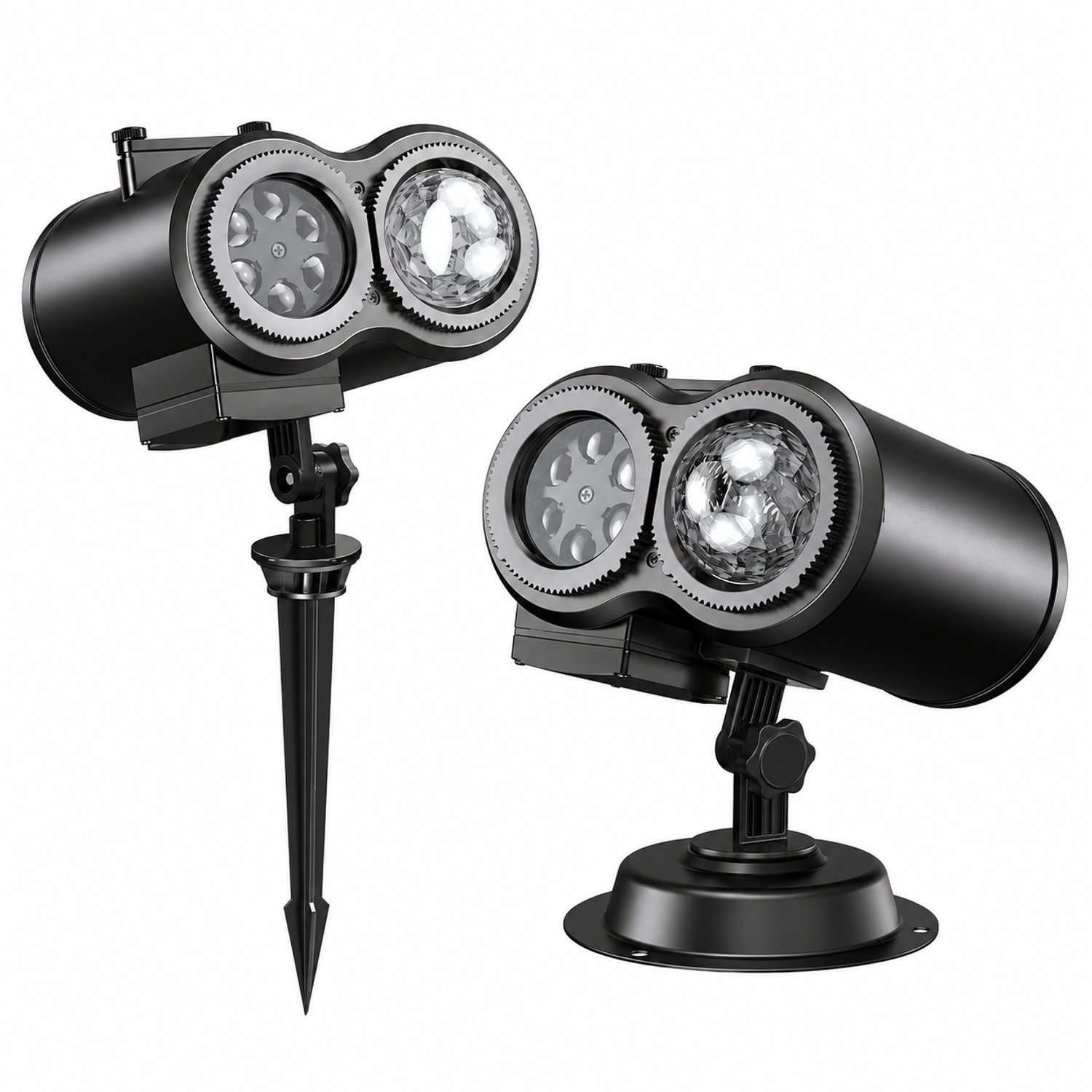 Vurnomi Projector - Halloween decoratie - Projectorlampen - Kerst projector buiten - Kerstmis - Afstandsbediening - Waterdicht - Zwart