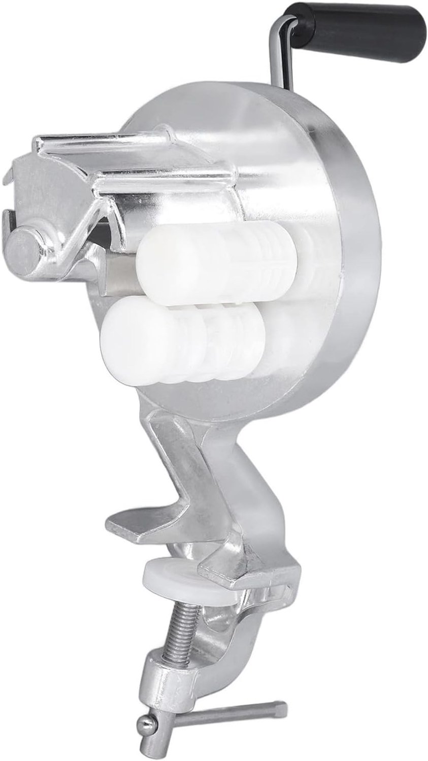 Handmatige Cavatelli Maker - RVS Macaroni Maker voor Thuisgebruik, Noodle Press Machine met Handcrank voor Verse Pasta en Noodles