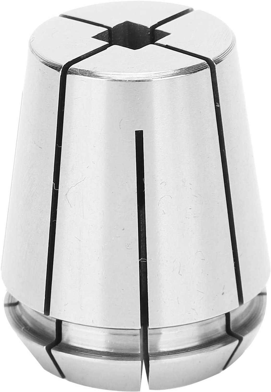 Chrees Nauwkeurige ERG32 High Speed Steel Frezen Draaibank Spantang met 0,015 MM Runout Tolerantie voor CNC Graveermachine, 8 X 6,2 mm Grootte, voor Graveren/Slijpen/Frezen, Klein en Duurzaam