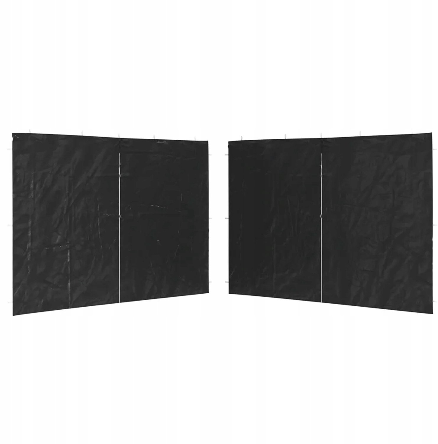 Zijwanden voor feesttent met rits, 300x195 cm, antraciet