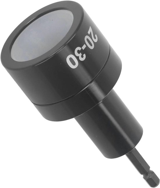 Fles Capper, 20-30mm Diameter Lichtgewicht Metalen Rubberen Constructie Fles Capping Machine Elektrische Capping Machinekop met Innerlijke Siliconen Pad voor Thuis Brouwen Bierflessen — afbeelding 4