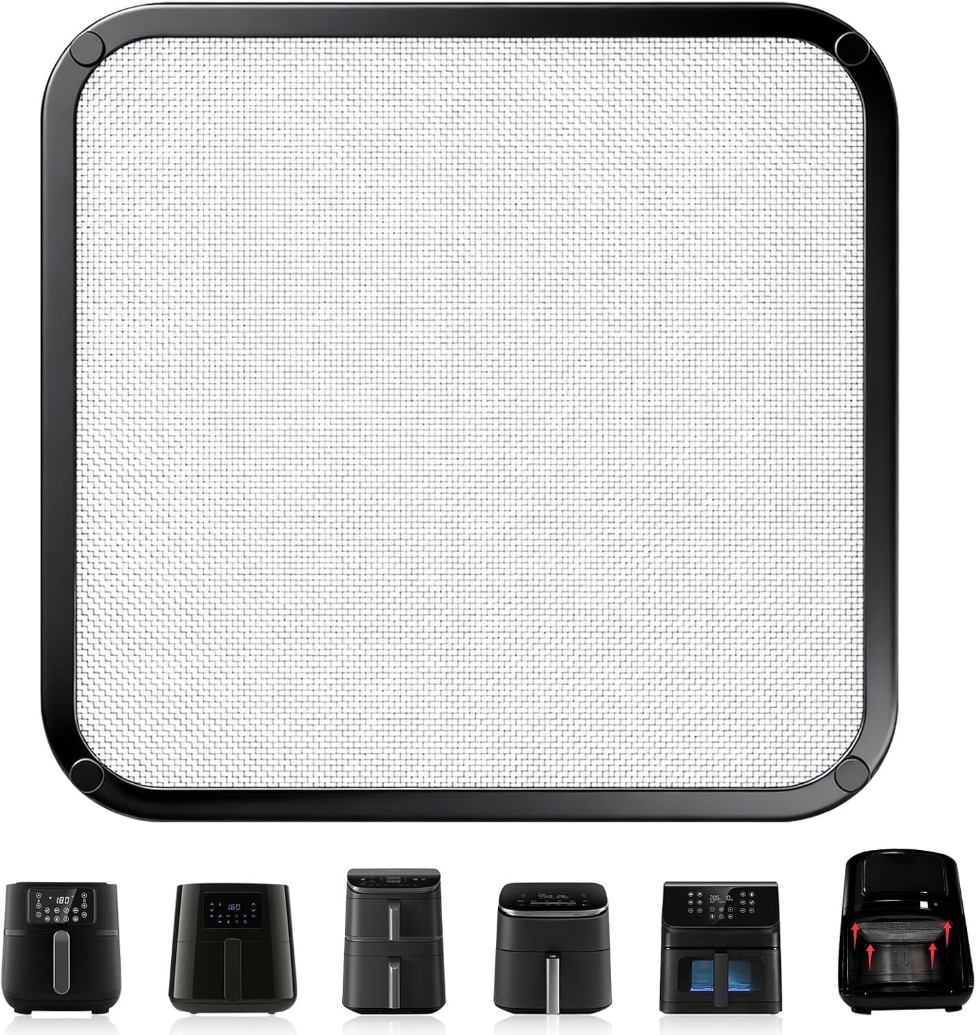 Splash Guard voor Airfryer - Bescherming tegen spatwater - Geschikt voor verschillende modellen - ShopVlot