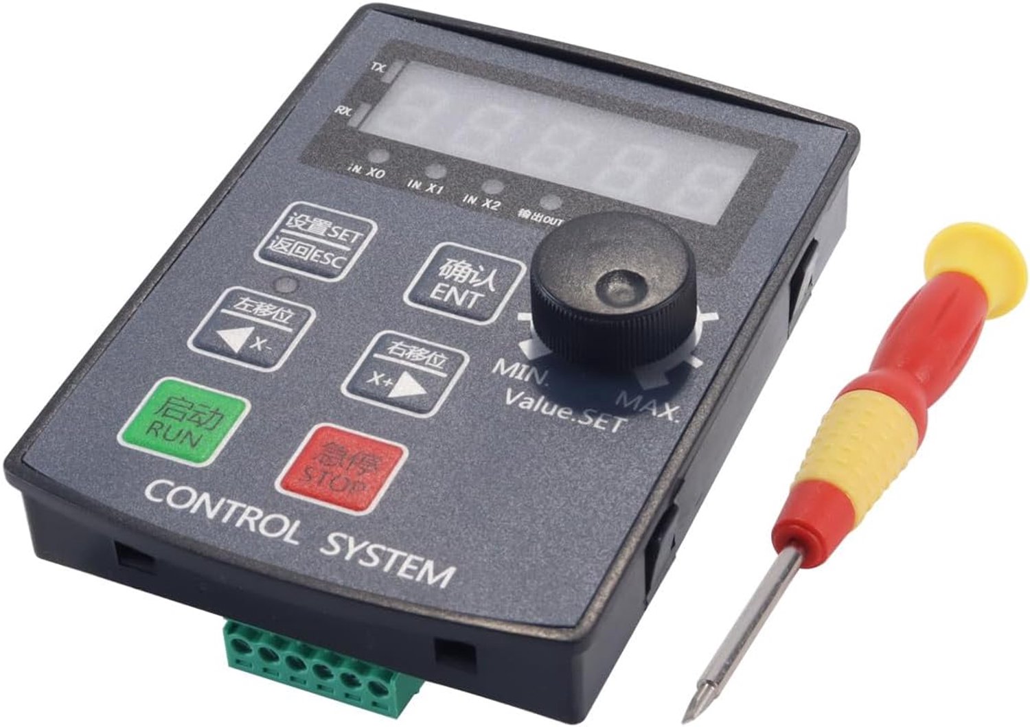 Stepper servomotor controller 12-24V - motion control module - 5 cijfer display - handig voor automatisering - ShopVlot