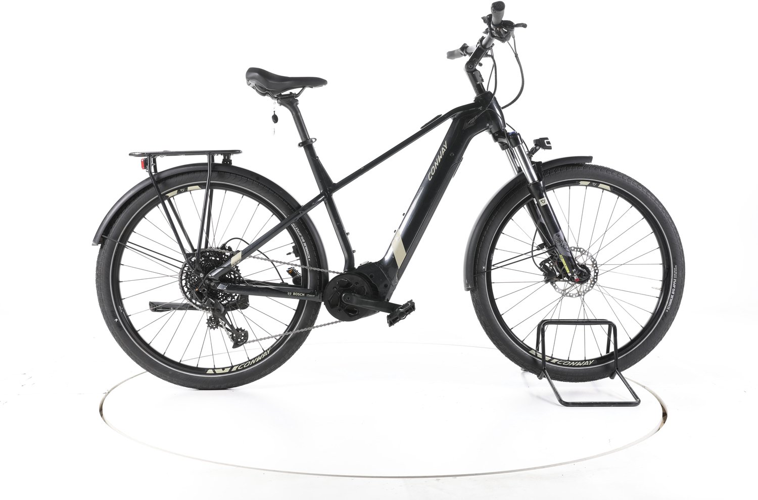 Conway Cairon C 3.0 Elektrische trekkingfiets Bosch Accu 625Wh 29 2023 zwart