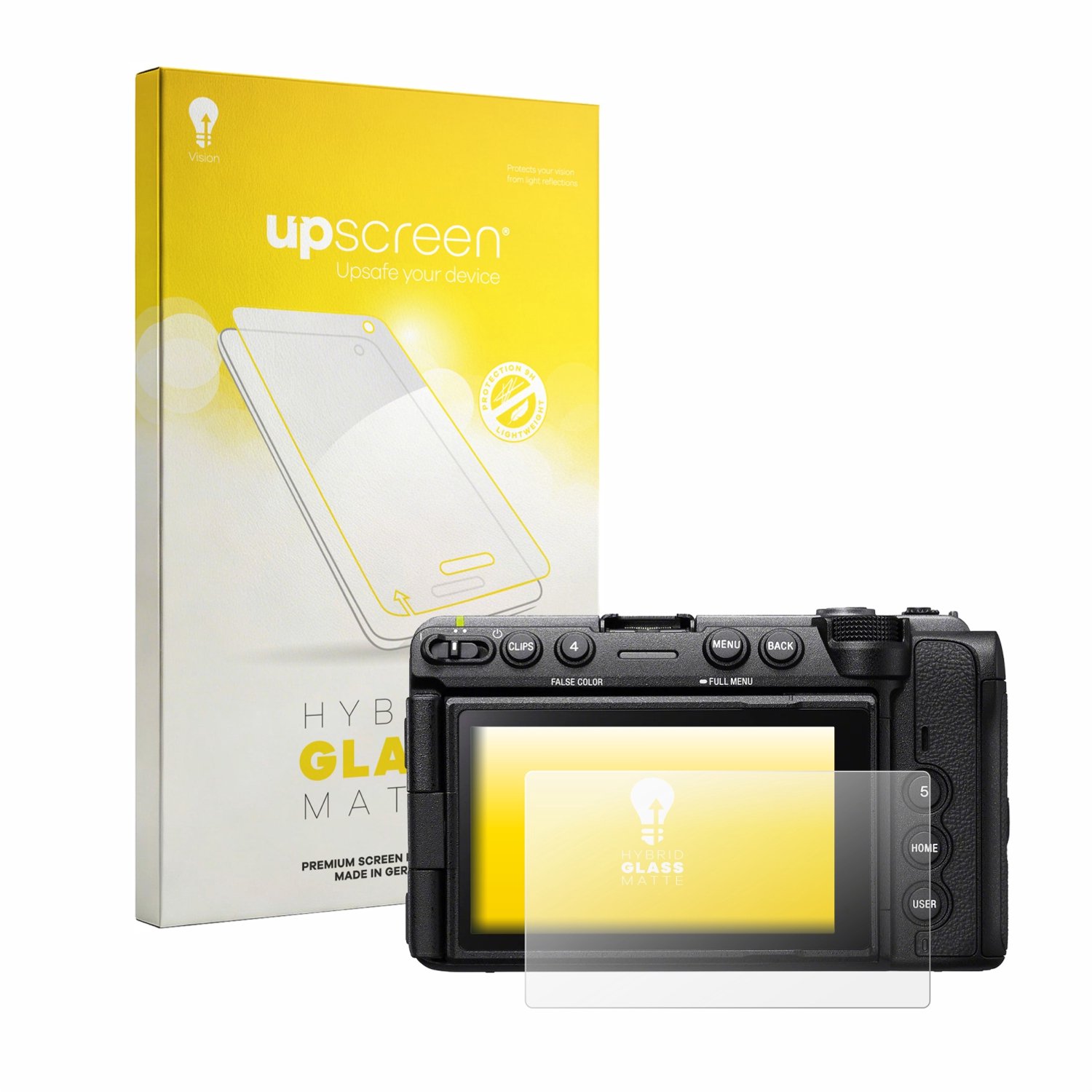 upscreen - Screenprotector voor Sony Cinema Line FX5 - Folie Beschermfolie Beschermglas matte