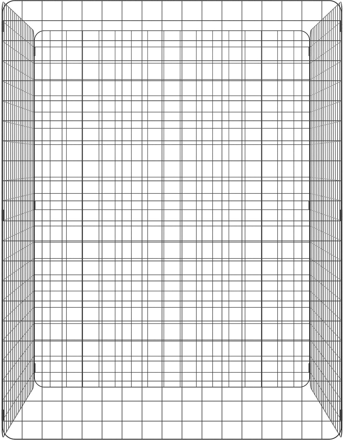 Metalen Compostbak 425 Liter - 70x70x90 cm Vierkant - Optimale Luchtcirculatie - Eenvoudige Montage Zonder Gereedschap