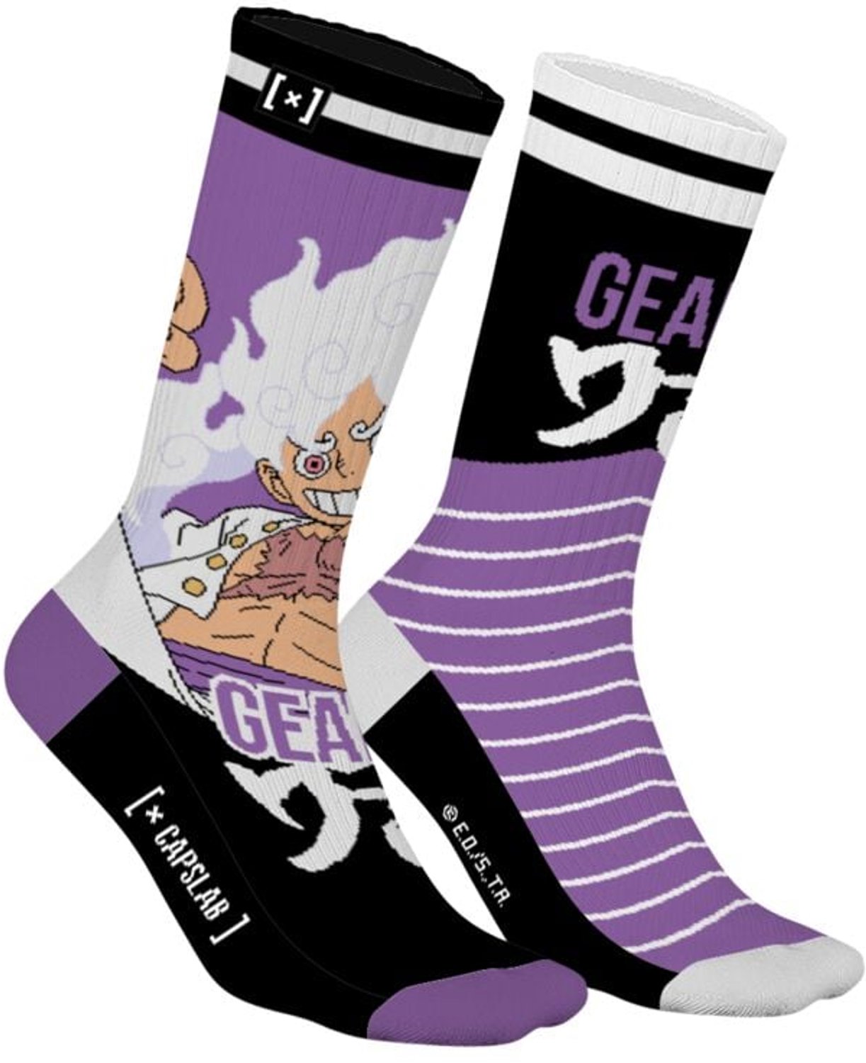 One Piece CAPSLAB - Gear 5 Unisex Sokken - meerkleurig - EU 43-46