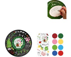 1 stuk- Wenskaarten- Kerstkaarten-wenskaarten set-feestdagenkaarten- Felicitatiekaarten- kerstkaarten maken-DIY Kerstkaarten- DIY Kaarten -Ideaal…