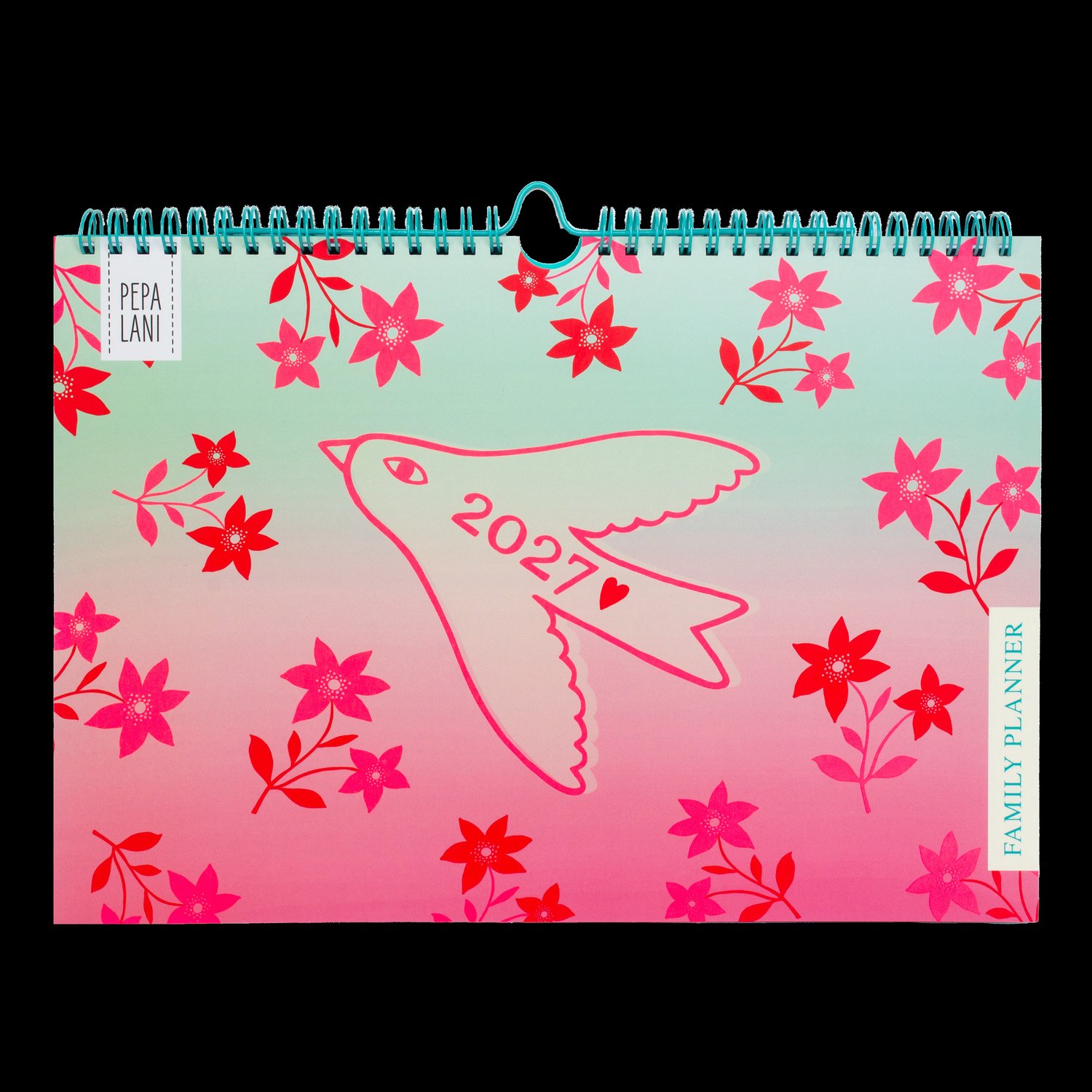 Pepa Lani Family Planner 2027 Flowerbirds