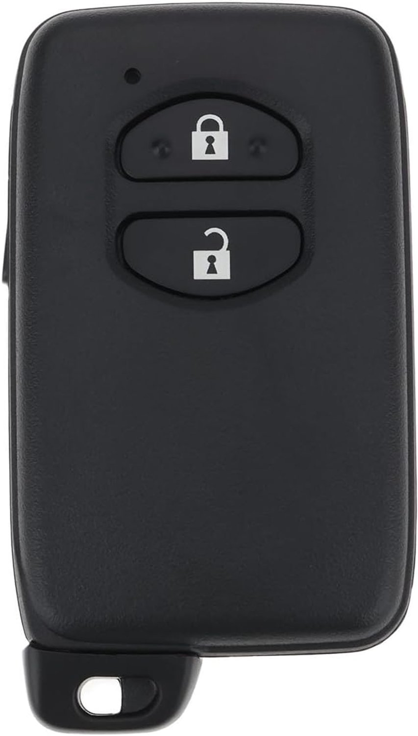 Afstandsbediening sleutelhuls - TOY48 - compatibel met Toyota Prius 2009-2012 - duurzame ABS-behuizing - m-winkel