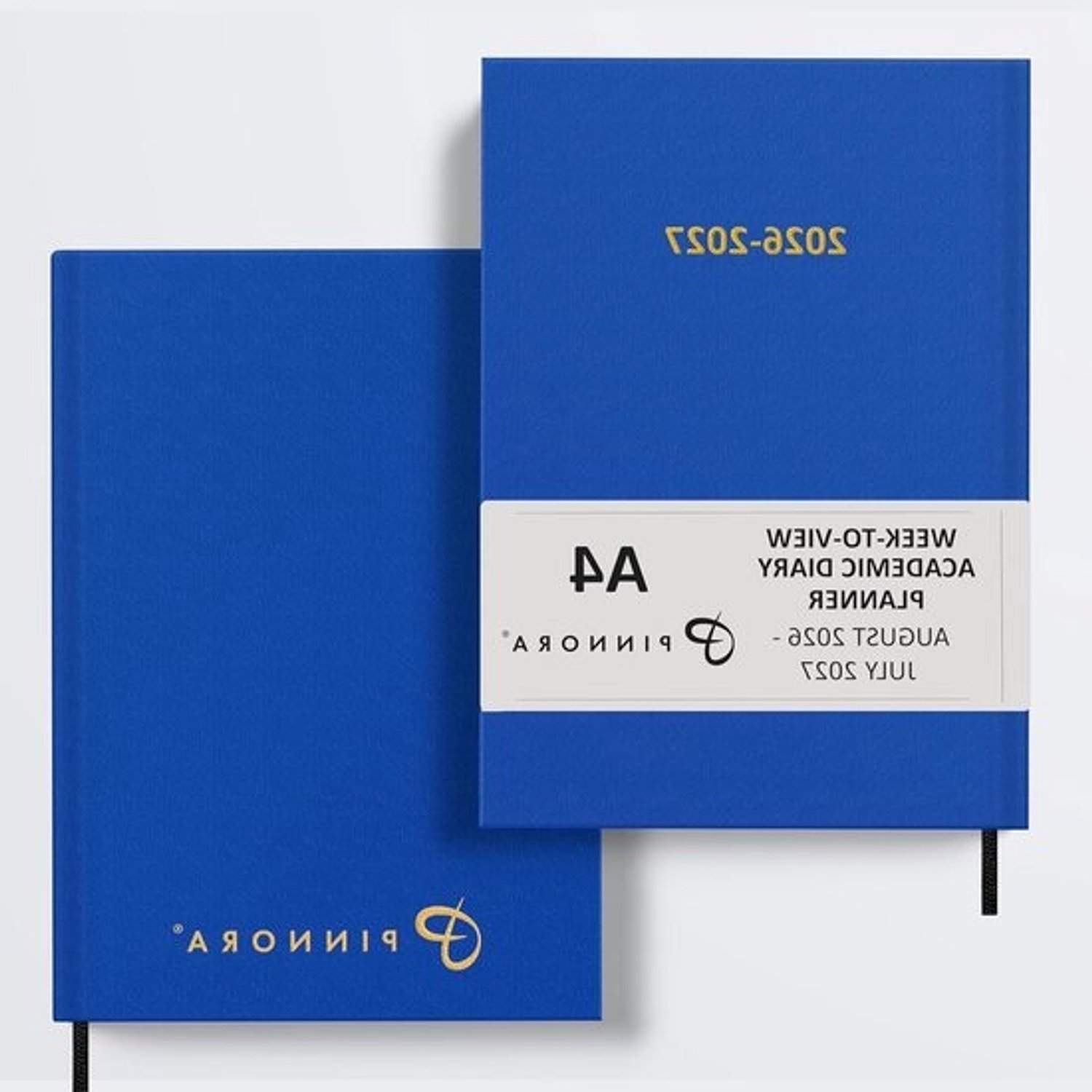 Academisch Dagboek - Planner 2025-2026 - Studie Organiseren - Weekoverzicht - A4 Formaat - Royal Blauw