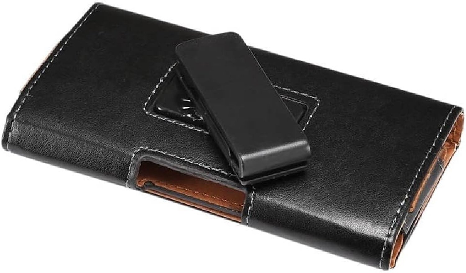 Holstercase 16,00 x 8,00 cm - synthetisch leer - 360º draaibaar - perfect voor dagelijks gebruik - m-winkel