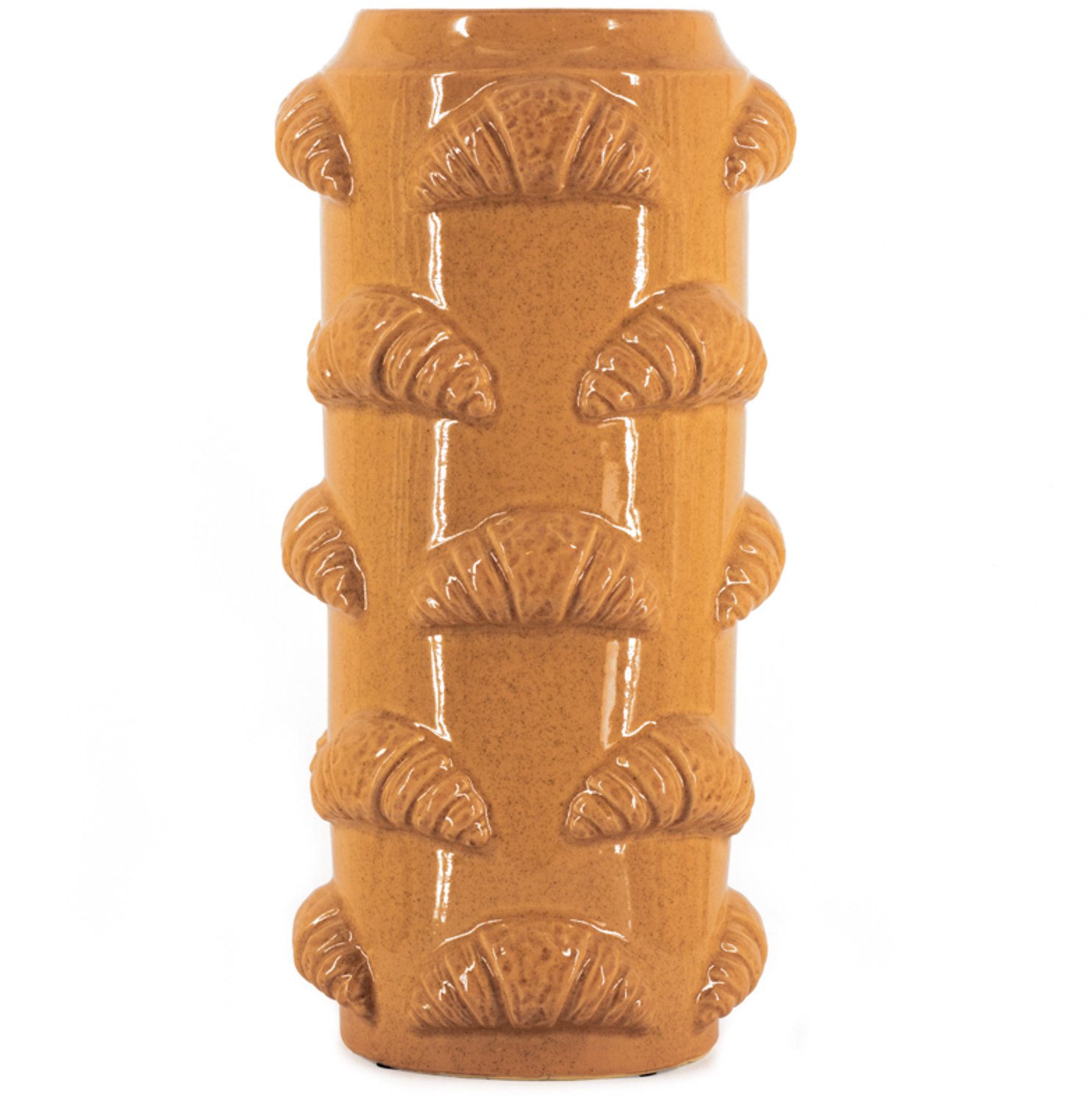 Aardewerk vaas Croissants L