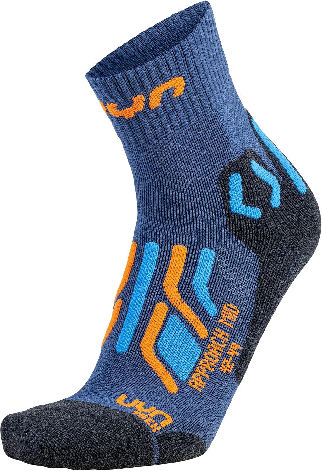 UYN Heren Trekking Sokken Approach Mid Comfort & Bescherming Oranje