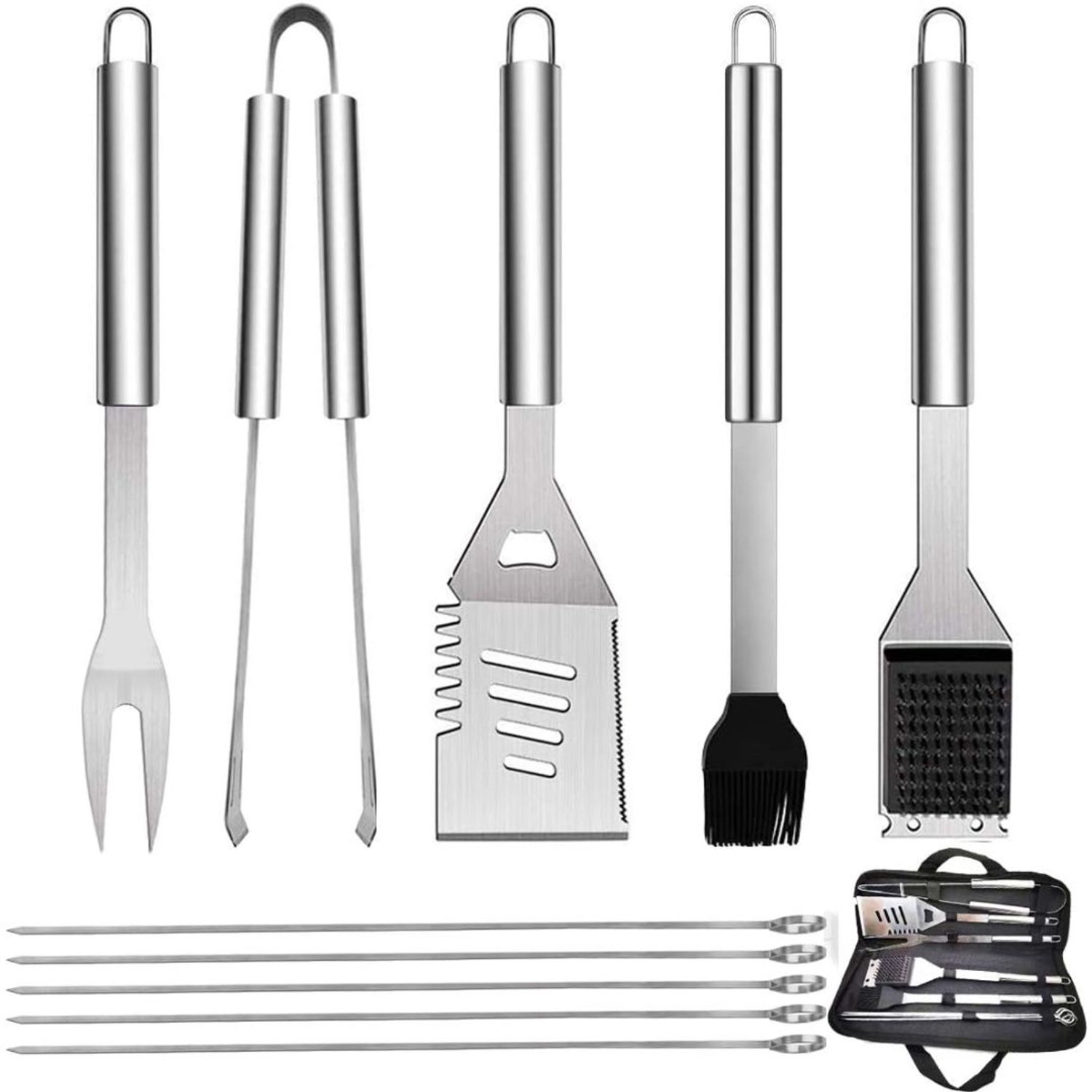 Zolvano® Bbq Gereedschap - Accesoires - Borstel - Thuis Pakket-10 stuks