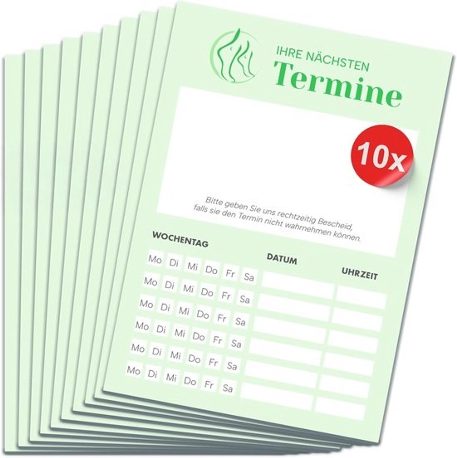Afspraakplanner A7 - Planningsblok - Kappers en voetverzorging - 50 Bladen natuurpapier - Elke dag apart - Pedicureafbeelding