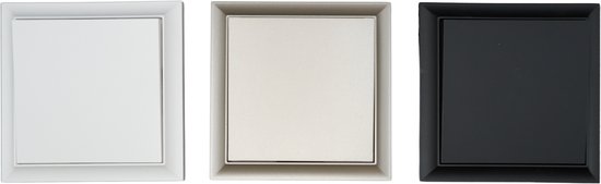 LURANOVA Kruisschakelaar inbouw, wit