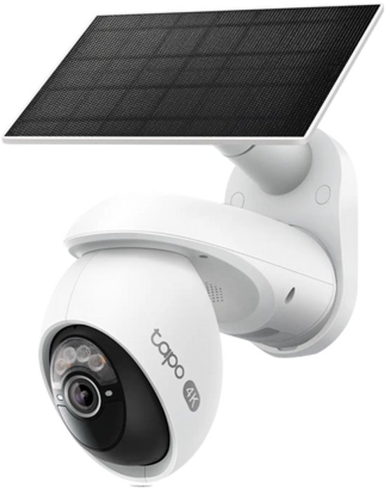 Tapo C660 Beveiligingscamera Buiten op Zonne-energie 2-pack - Bundelvoordeel - 4K 8MP - 360° Draaibaar - Inclusief Zonnepaneel - 10.000 mAh Accu - Starlight Kleur Nachtzicht - Automatisch Volgen - Persoons-, Huisdier- & Voertuigdetectie - 18x Zoom — afbeelding 3