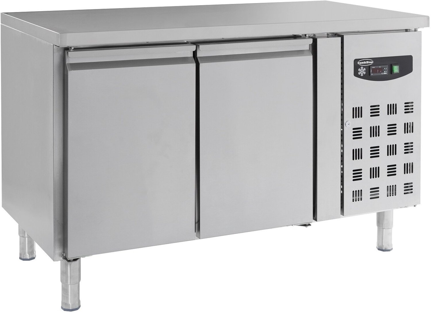 Combisteel Vrieswerkbank - 2 Deuren - Standard Line-10°C/-20°C - Combisteel - 7450.0081 - Horeca & Professioneel Grijs