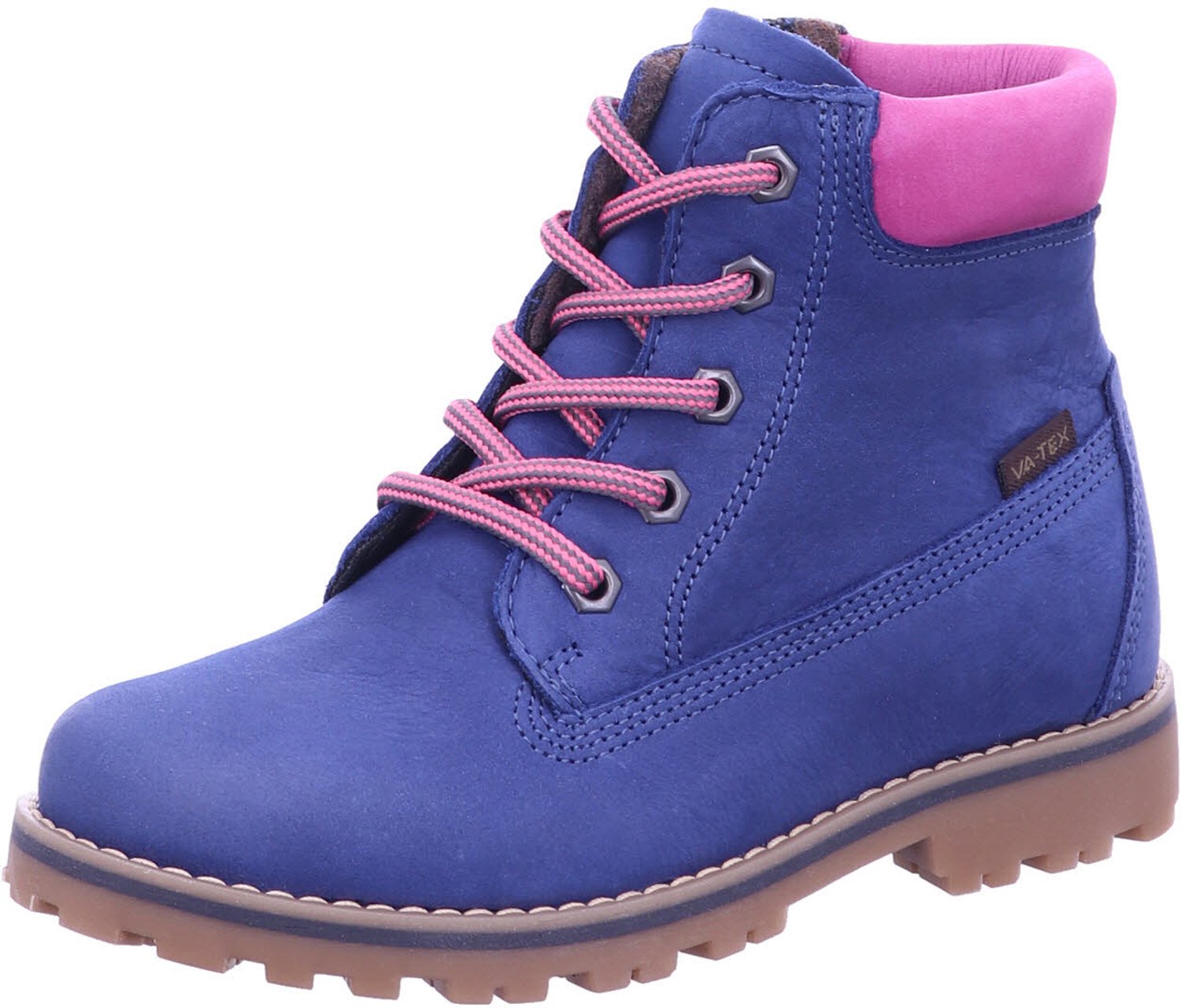 Vado dames kinderschoenen blauw maat 27