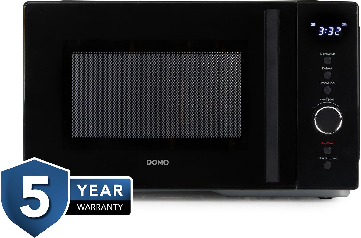 DOMO DO22502 Microgolfoven Solo - Magnetron Vrijstaand - 25L - 900W - Zwart