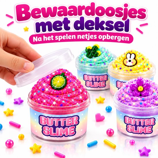 Twenty4seven® Slijm Set met 10 Cupcakes - 70ML - Cupcake Maken Pakket - Slime Kit Knutselset & Knutselpakket - Knutselen voor Meisjes en Jongens vanaf 5 Jaar - Sinterklaas Cadeau en Kerstcadeau — cadeau in Hobby - foto 7