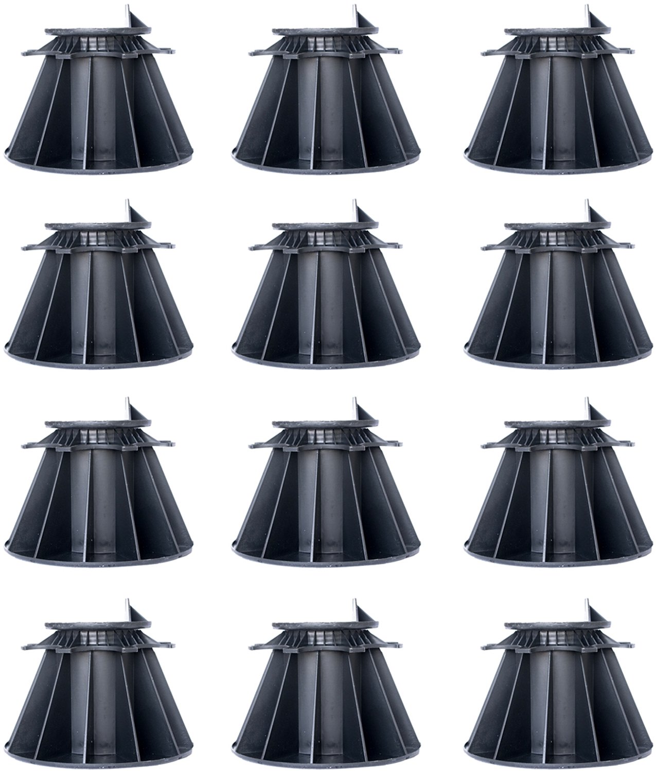 Wovar Verstelbare Terrasdrager 14|22 cm | 12 stuks