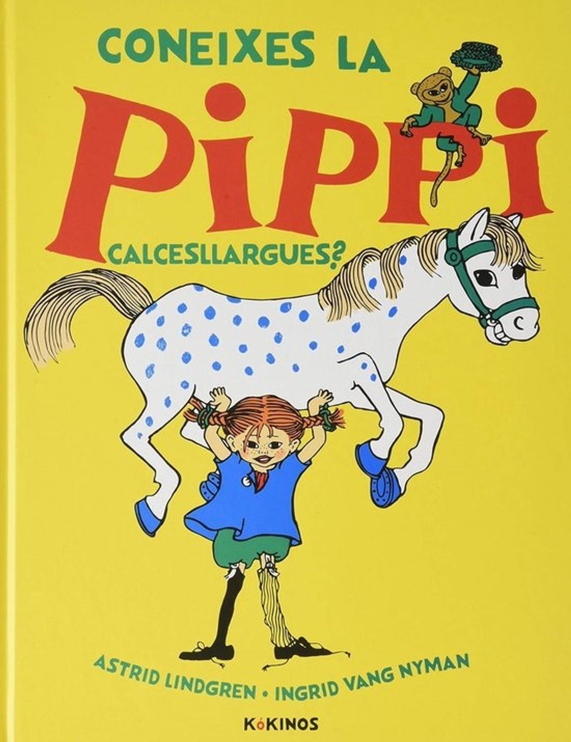 Pippi Langkous Kinderboek - Het Meisje dat het Sterkste van de Wereld is