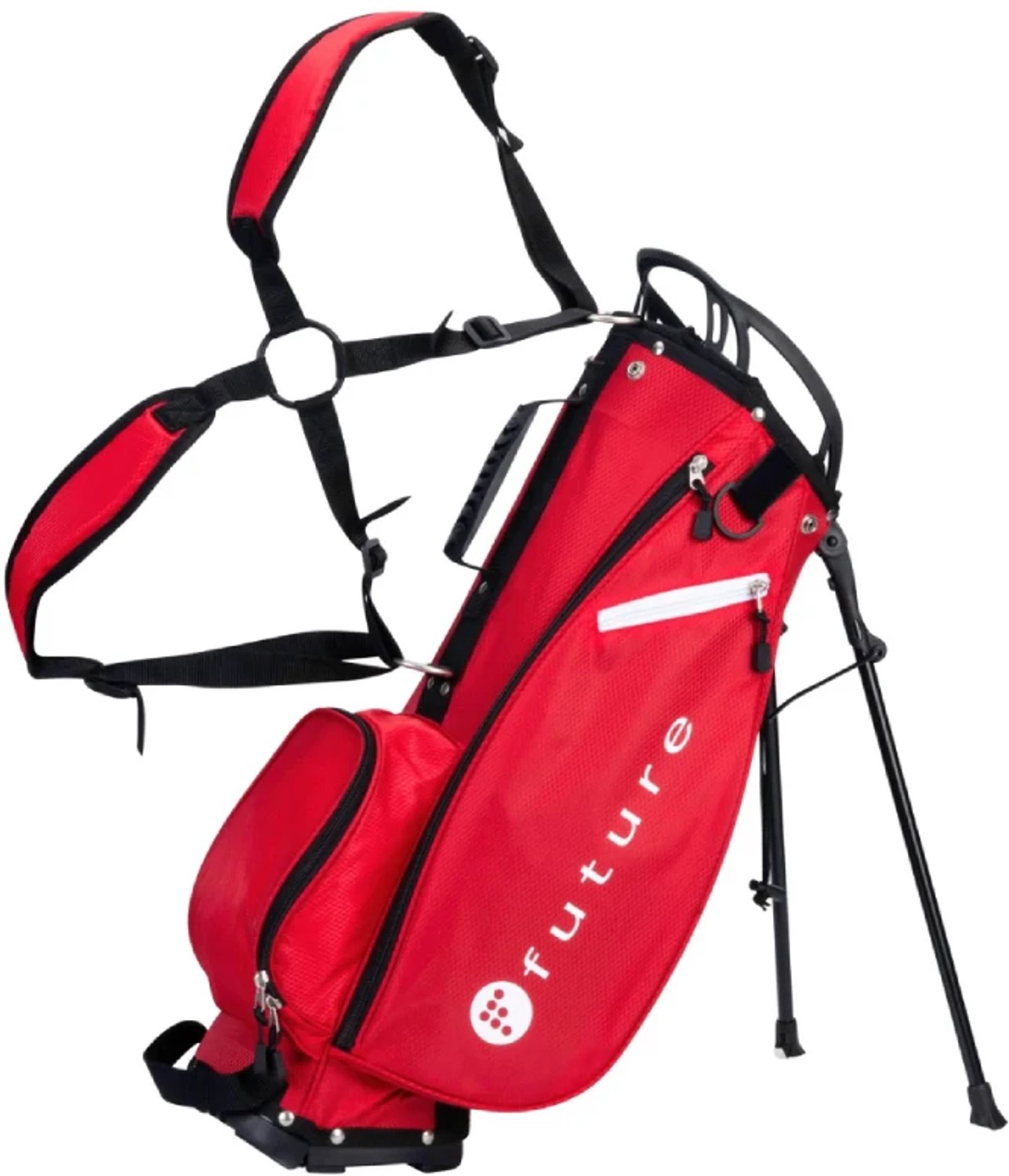 FastFold Future Junior Standbag 2026 (Unisex 8-10 Jaar) - Rood