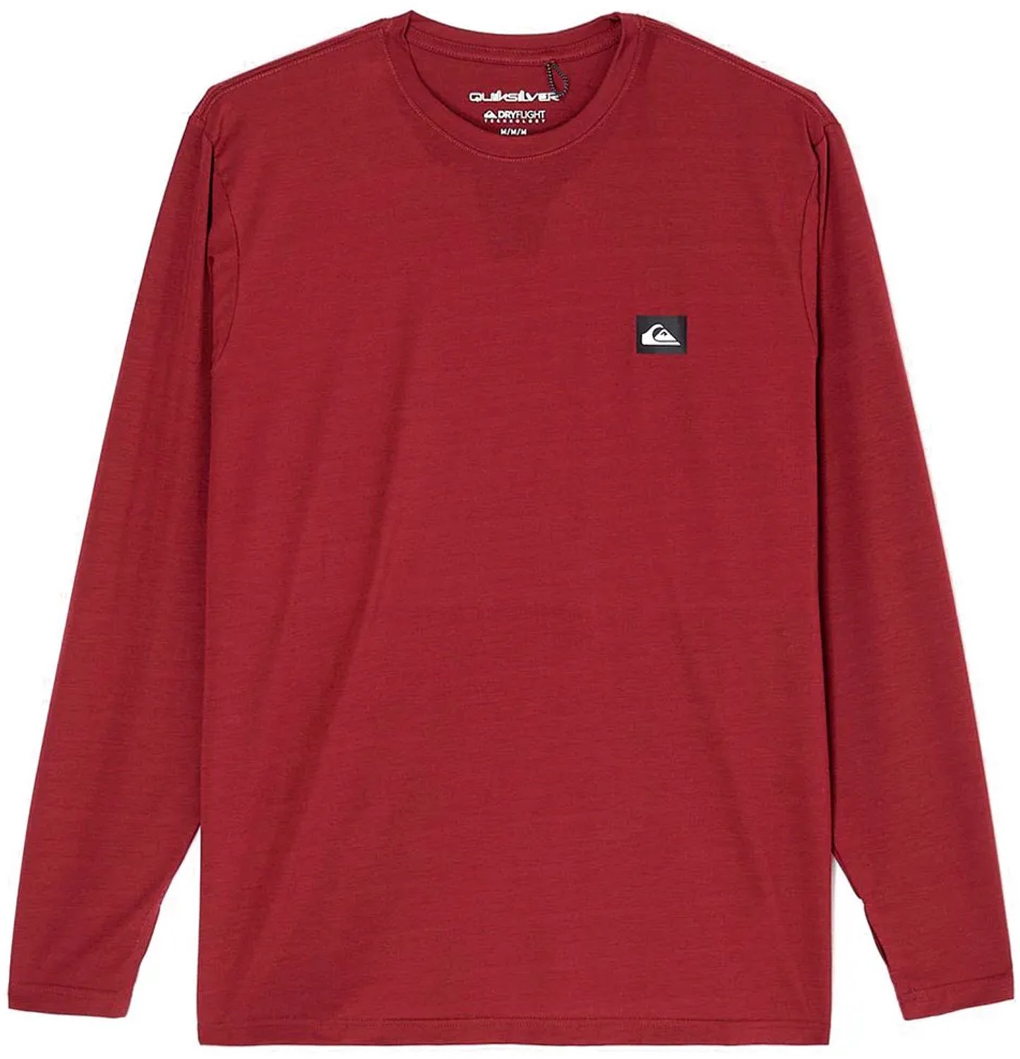 Quiksilver Coastal Run Lange Mouwen Basislaag Man Rood