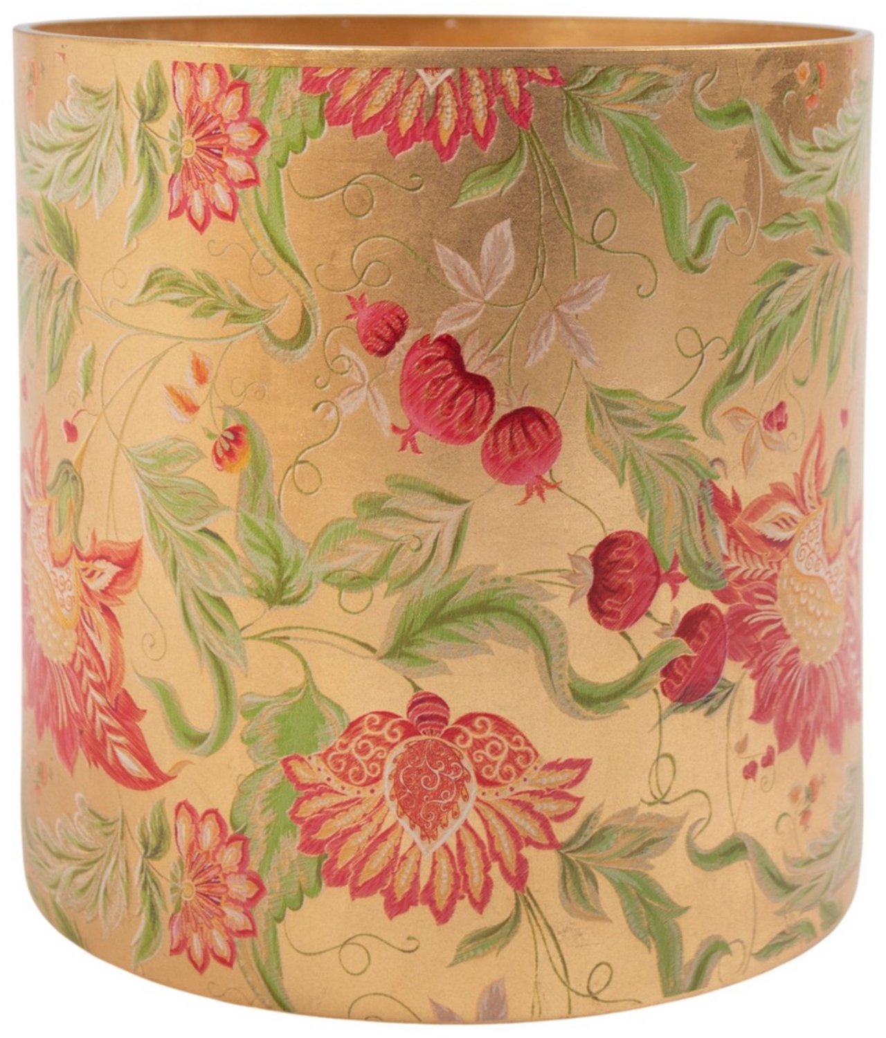 Tea Light holder gold foil C 25cm