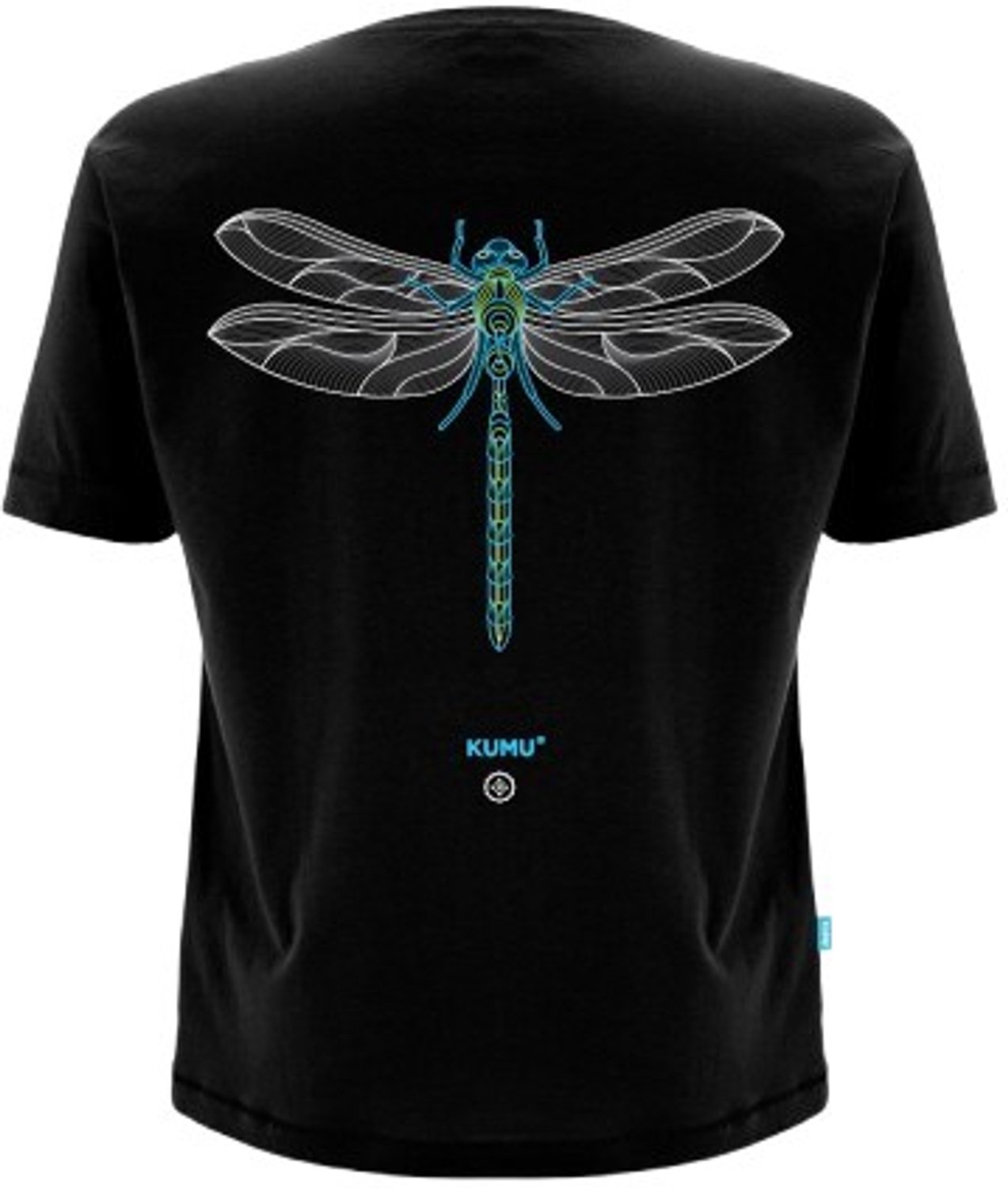 Kumu Emperor Tee T-Shirt Vis Shirt Blauw
