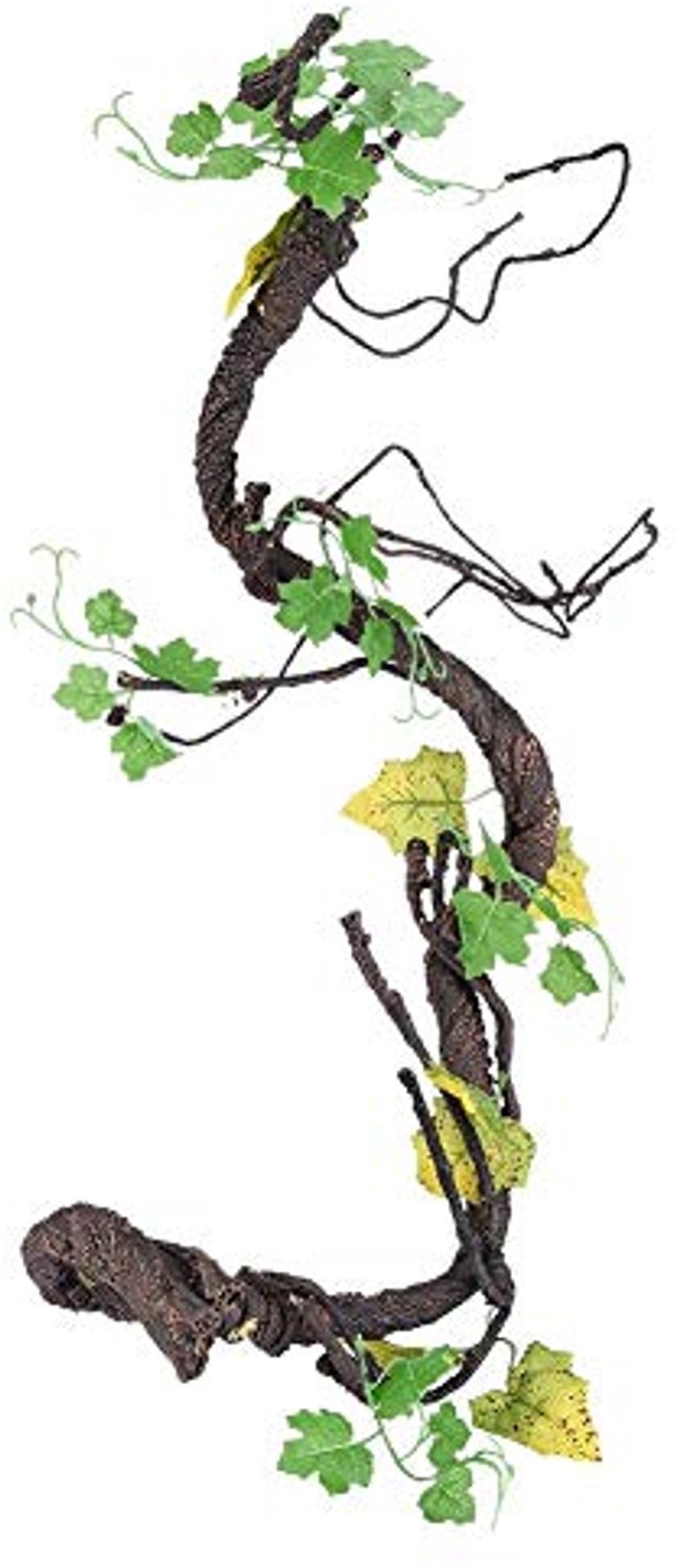 Wijnstokken Kunstmatig - Reptielen Klimmer - Decoratie Terrarium - Jungle Bos Planten - Veilig en Duurzaam - Niet Giftig - Reptieldecoratie