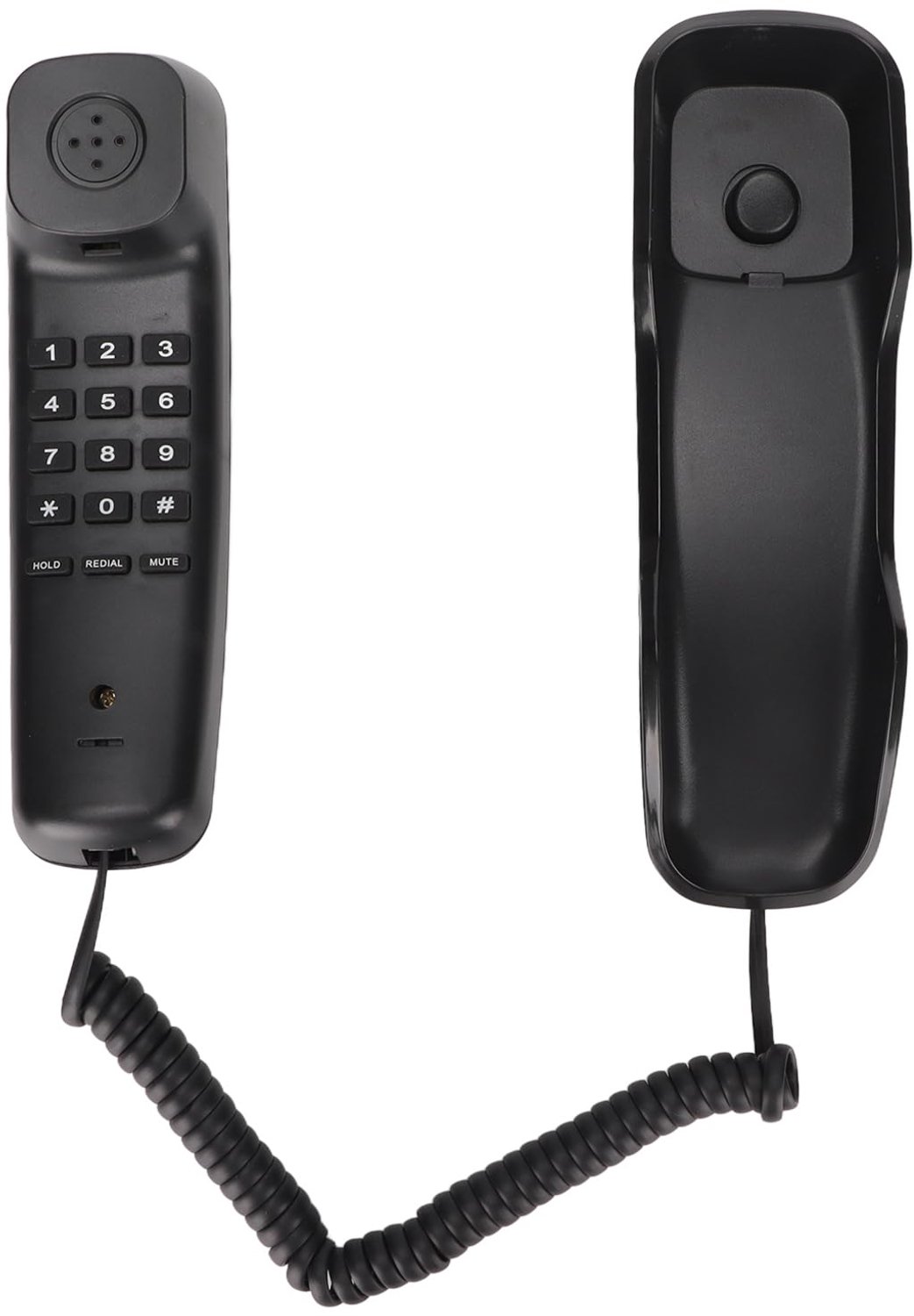 Wandtelefoon Wandgemonteerd - Telefoon met Snoer - Antislip Bevestiging - Multifunctioneel - Telefoonbasis - ABS Materiaal - Vaste Telefoon