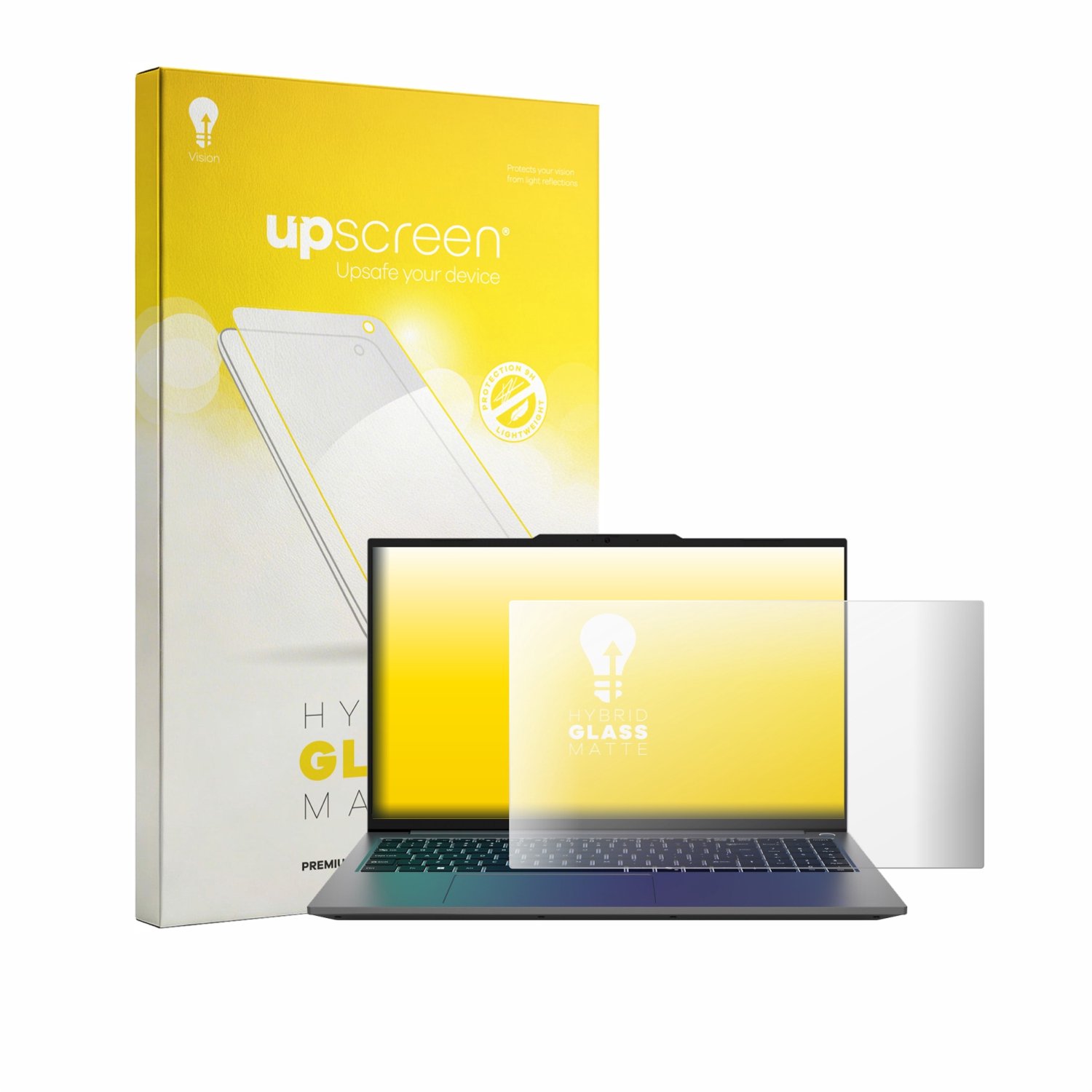 upscreen - Screenprotector voor Medion Avantum 15 S2 - Folie Beschermfolie Beschermglas matte