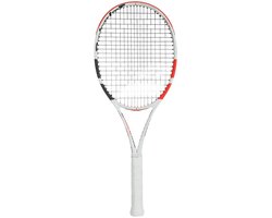 Babolat Pure strike 100 - L2 -  Wit/Rood/zwart