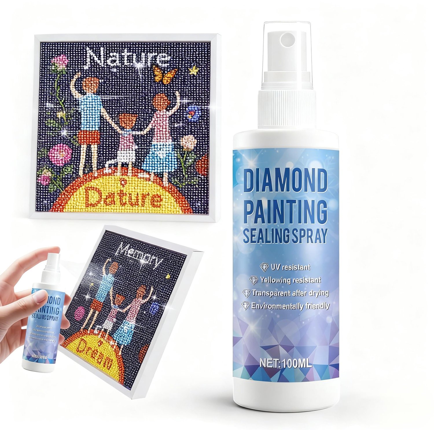 Diamant Schilderen Sealing Spray voor Bescherming