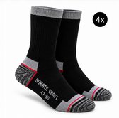Sukats® Craft Werksokken Heren - 4 Paar - Maat 47-50 - Badstofzool