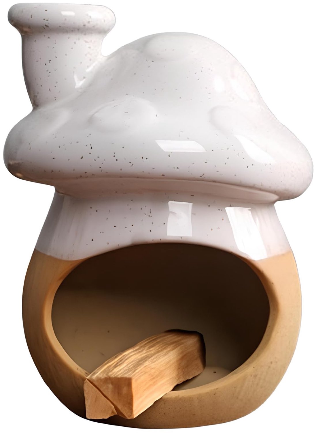 Ceramische Wierookhouder - Elegant en Compact - Wit